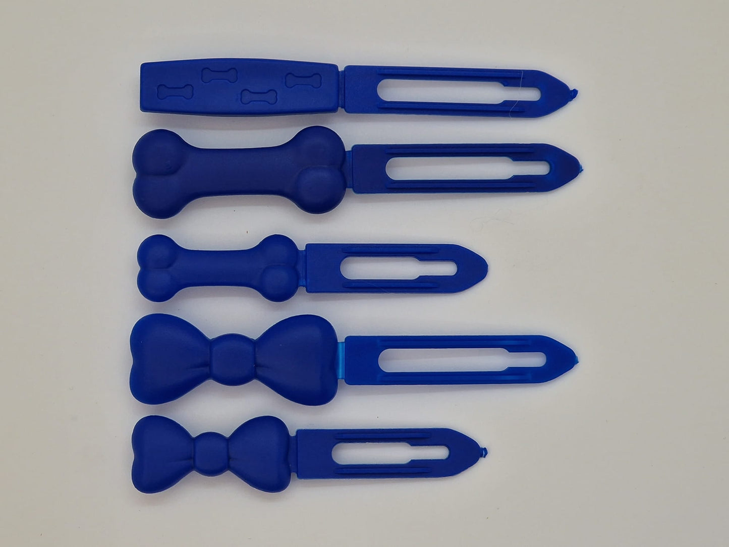 Royal Blue Posh Puppy UK  Barrette top knot plastic clip