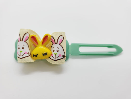 Easter soft bow on 4.5cm Clip