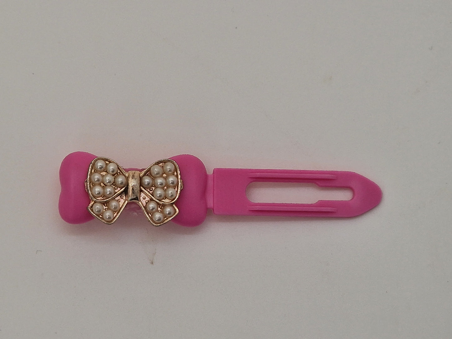 Cute Bling Bow Barrette 3.5cm Novelty clip