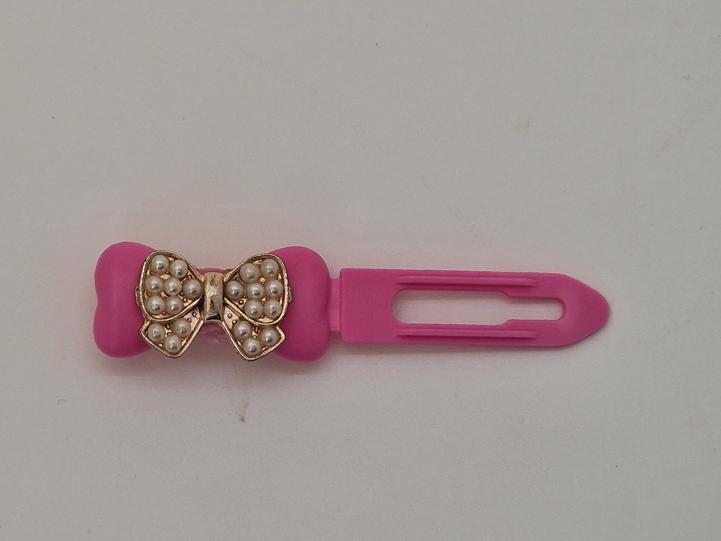 Barrette mignonne avec nœud scintillant de 3,5 cm, clip fantaisie