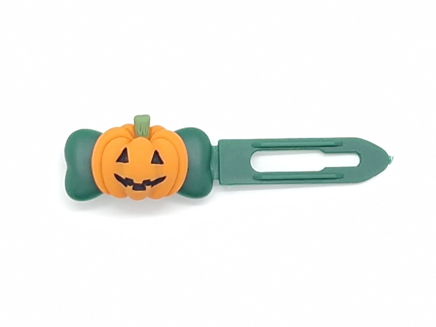 Barrette citrouille d'Halloween 3,5 cm et 4,5 cm Clip fantaisie