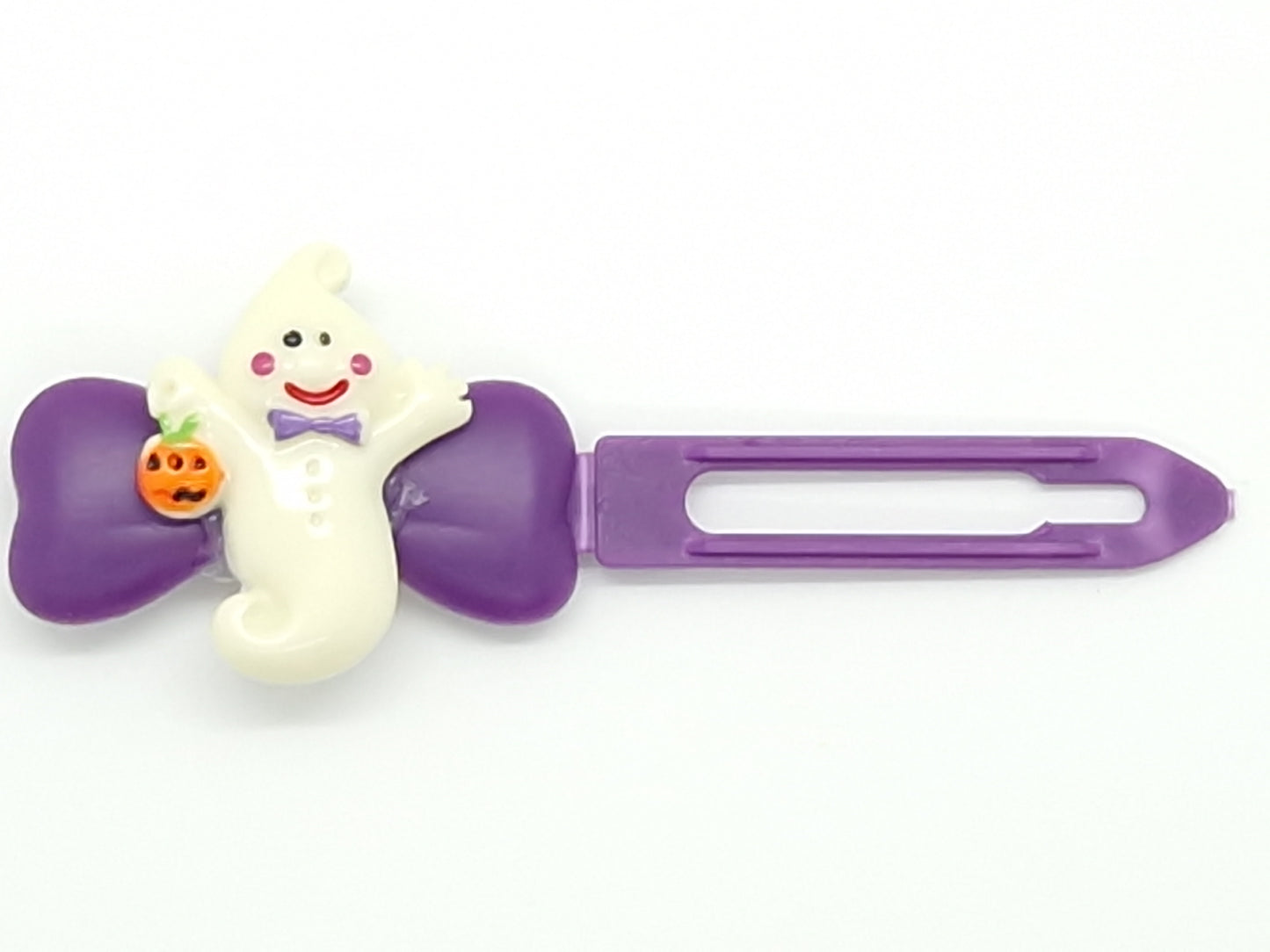 Halloween Spooky Ghost Barrette 4.5cm Novelty clip