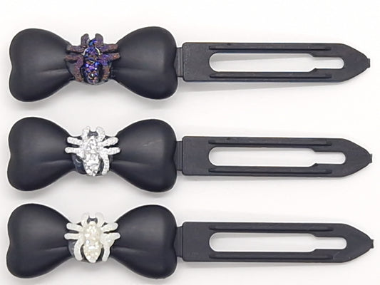 Halloween Spooky Spider Barrette 4.5cm Novelty clip