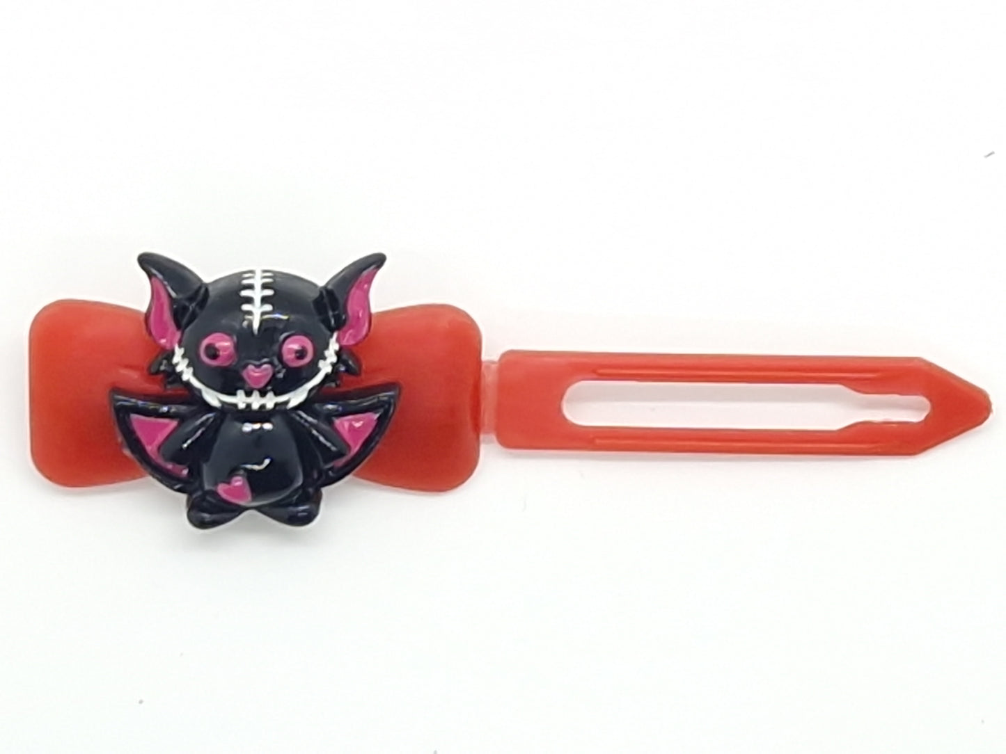 Halloween Spooky Bat Barrette 4.5cm Novelty clip