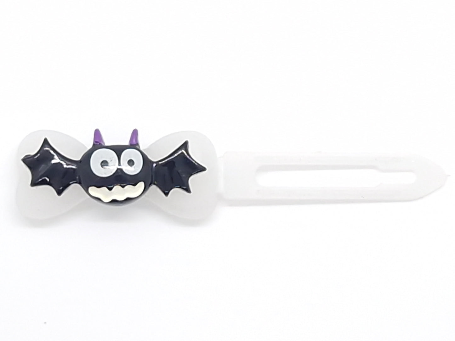 Halloween Spooky Bat Barrette 4.5cm Novelty clip