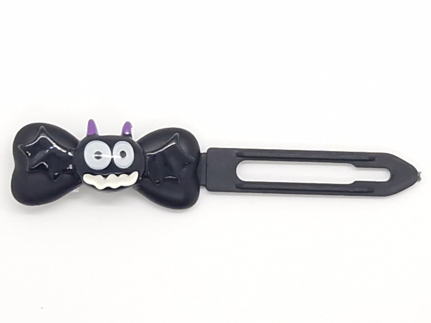 Halloween Spooky Bat Barrette 4.5cm Novelty clip