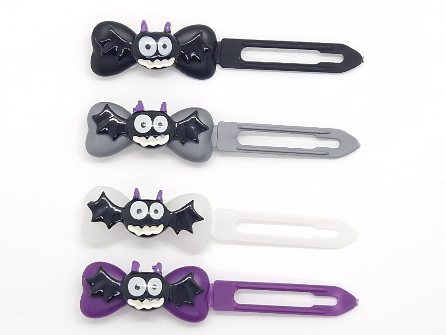 Halloween Spooky Bat Barrette 4.5cm Novelty clip