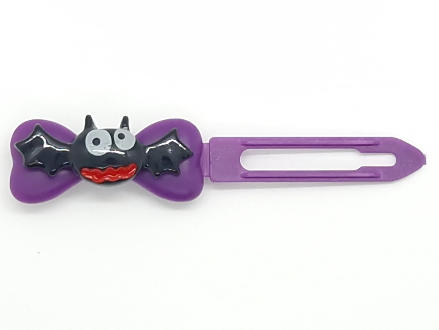 Barrette chauve-souris effrayante d'Halloween 4,5 cm Clip fantaisie