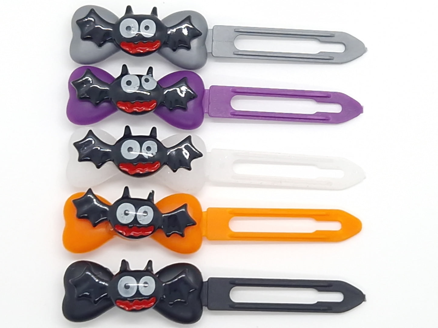 Barrette chauve-souris effrayante d'Halloween 4,5 cm Clip fantaisie