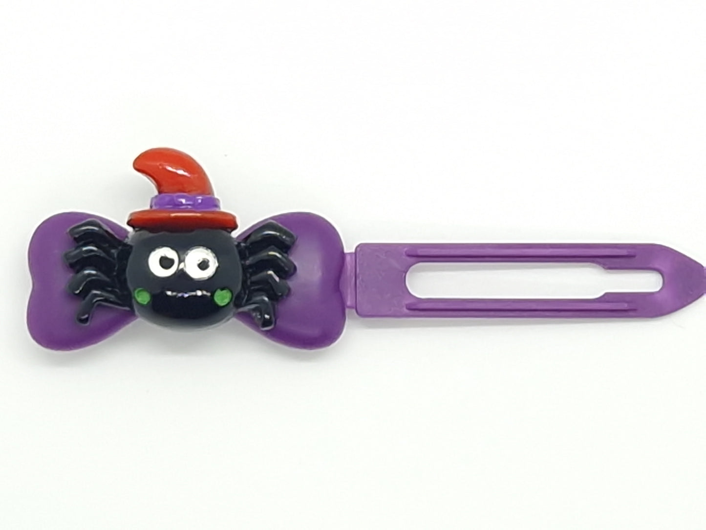 Halloween Spooky Red Hat Spider Barrette 4.5cm Novelty clip