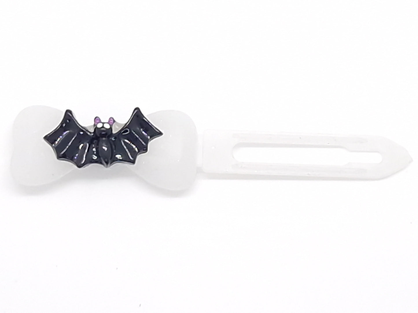 Halloween Bat Barrette 4.5cm Novelty clip