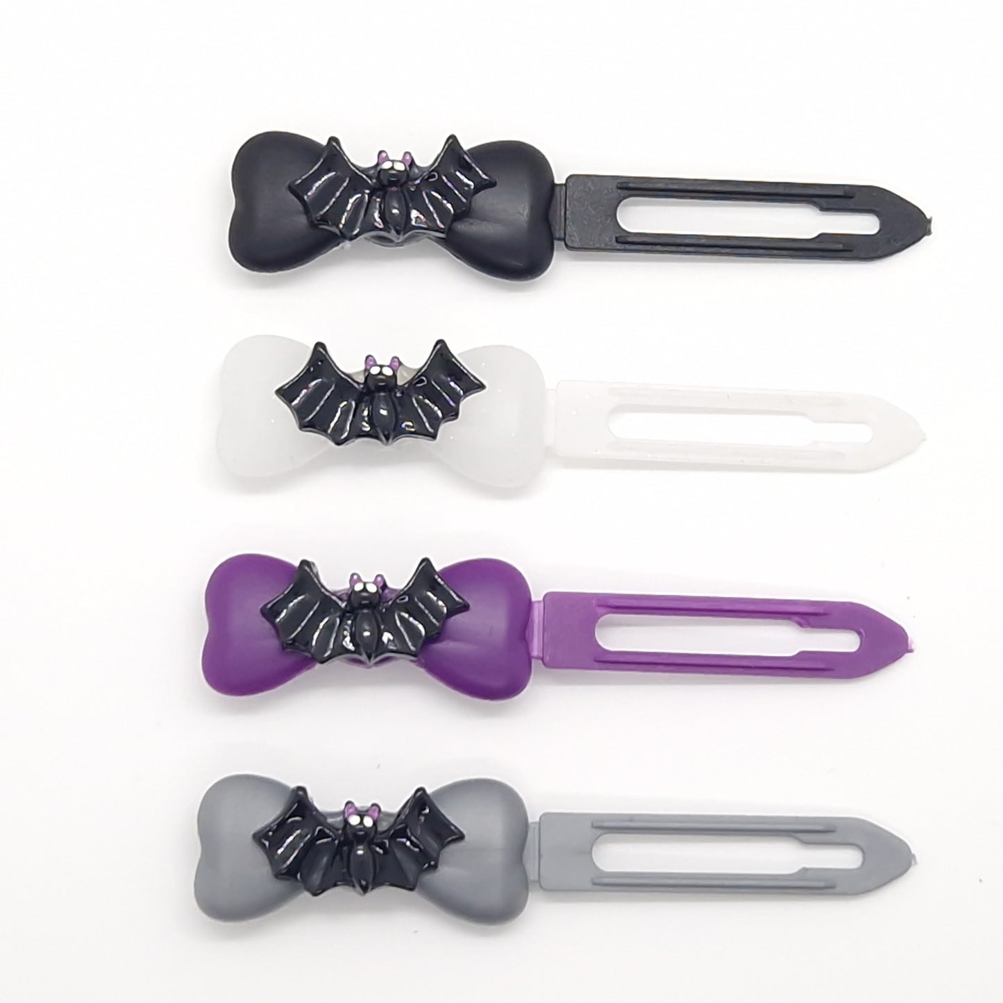 Halloween Bat Barrette 4.5cm Novelty clip