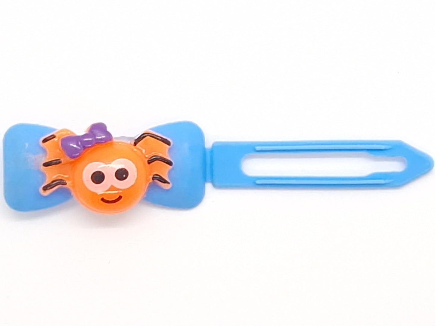 Halloween Bright Spider Barrette 4.5cm Novelty clip