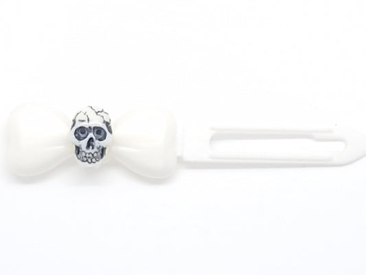 Halloween-Totenkopf-Haarspange, 4,5 cm, neuartiger Clip