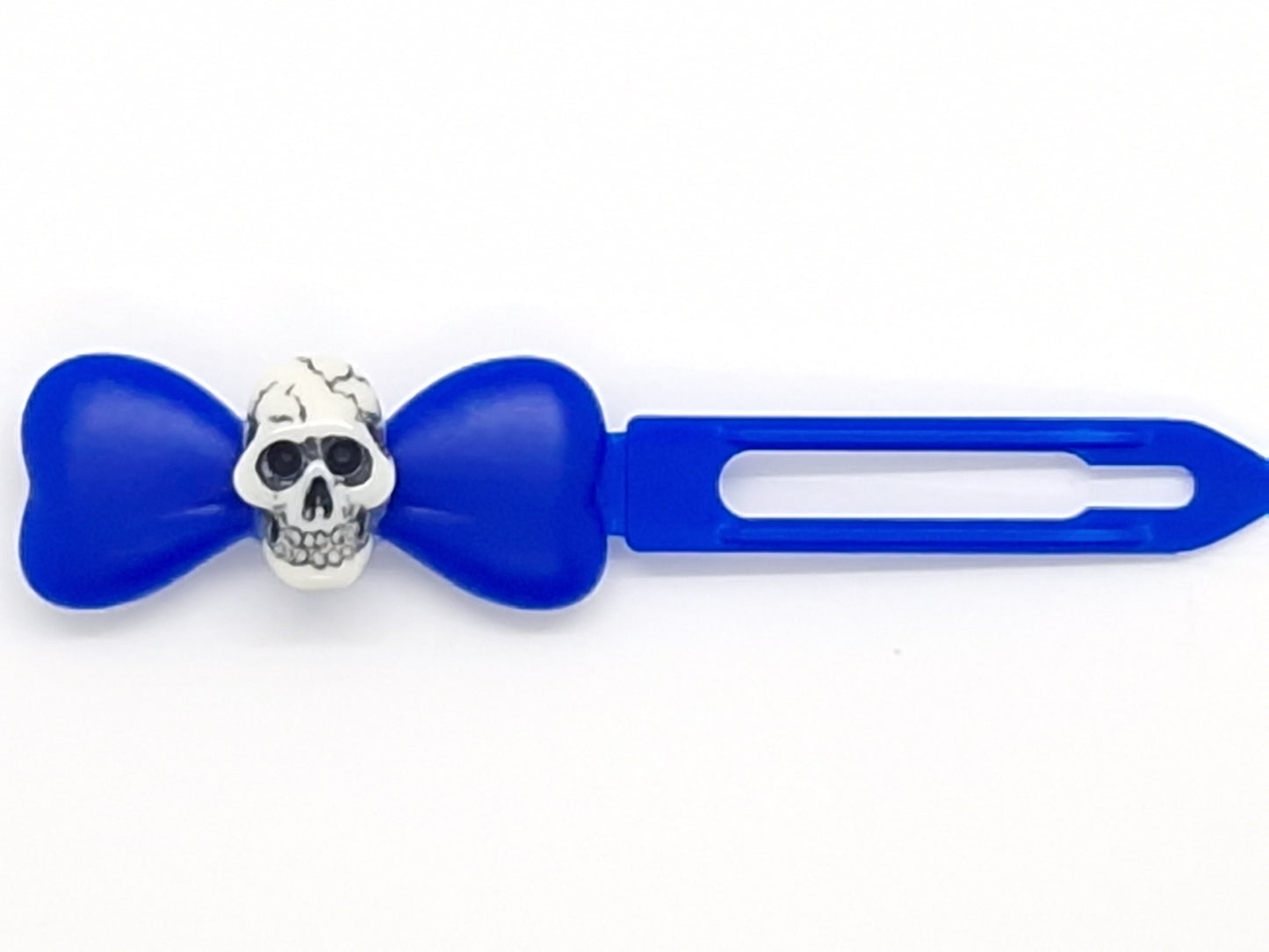 Halloween Skull Barrette 4.5cm Novelty clip