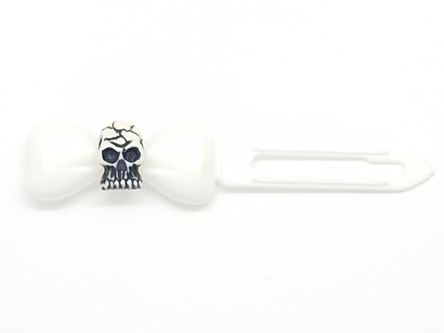 Halloween Skull Jaw Barrette 4.5cm Novelty clip