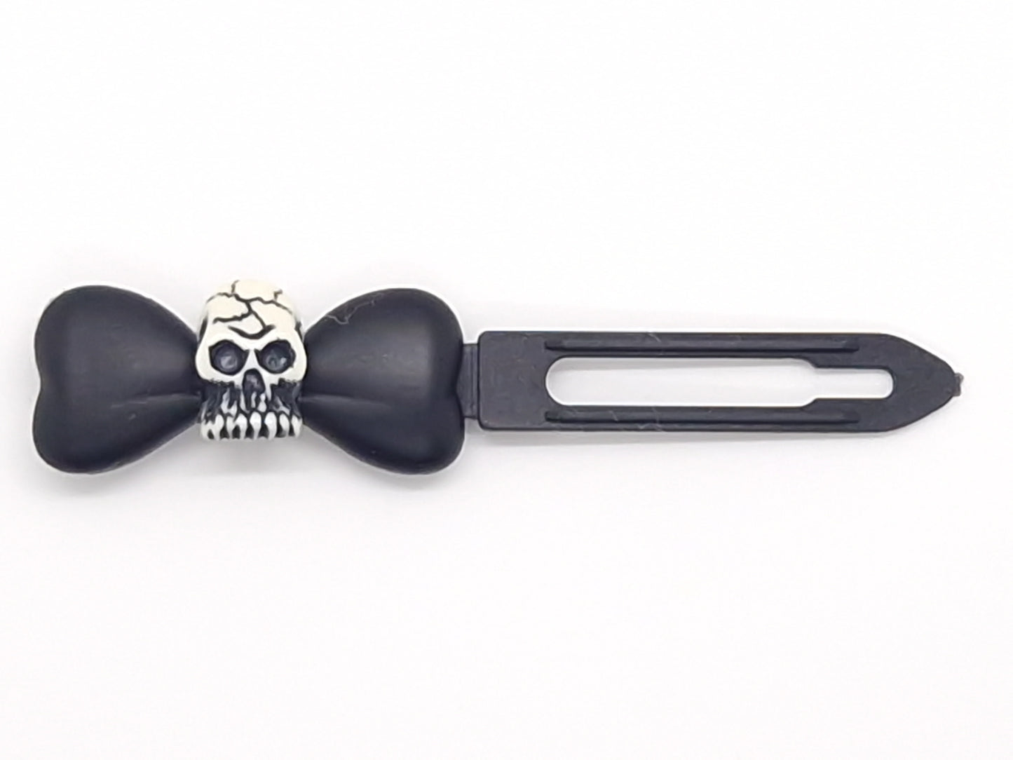 Halloween Skull Jaw Barrette 4.5cm Novelty clip