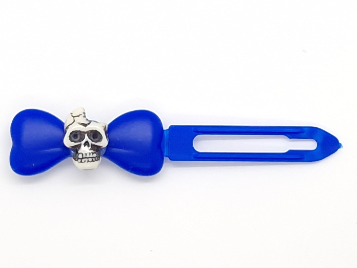 Halloween Broken Skull Barrette 4.5cm Novelty clip