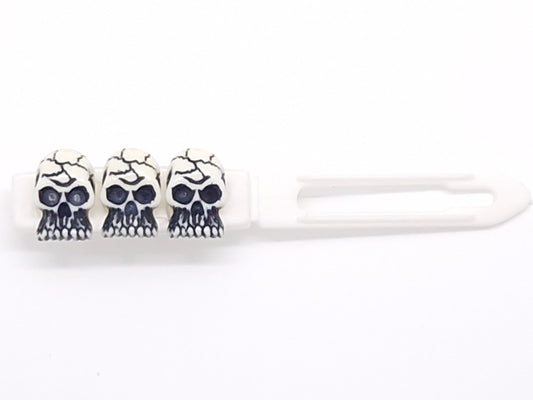 Halloween Skulls Barrette 4.5cm Novelty clip