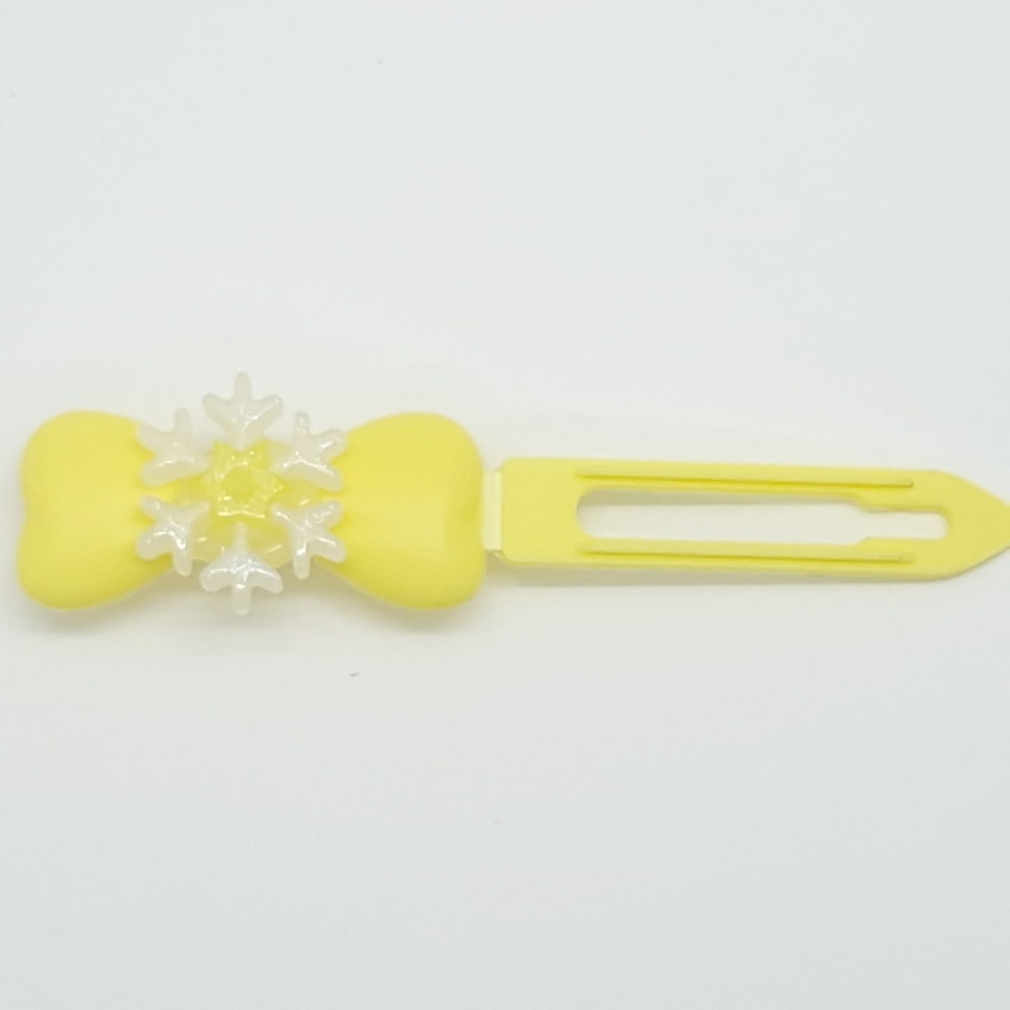 Winter Snowflake Barrette 4.5cm Novelty clip