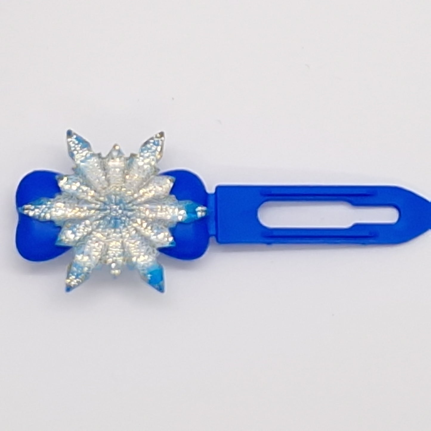 Winter Snowflake Barrette 4.5cm Novelty clip