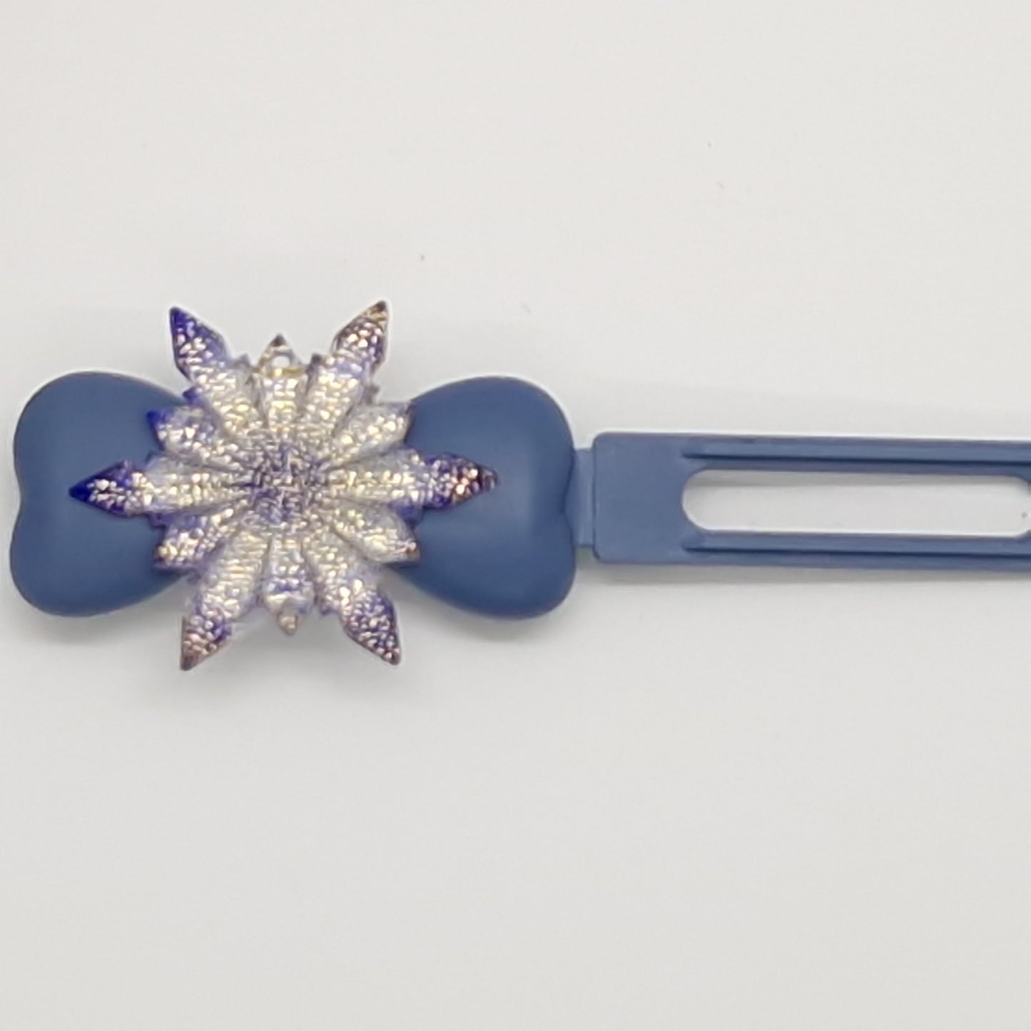 Winter Snowflake Barrette 4.5cm Novelty clip