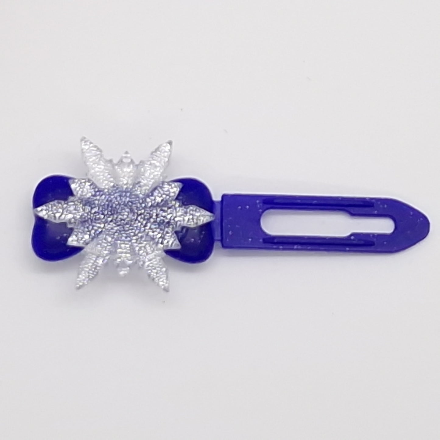 Winter Snowflake Barrette 4.5cm Novelty clip