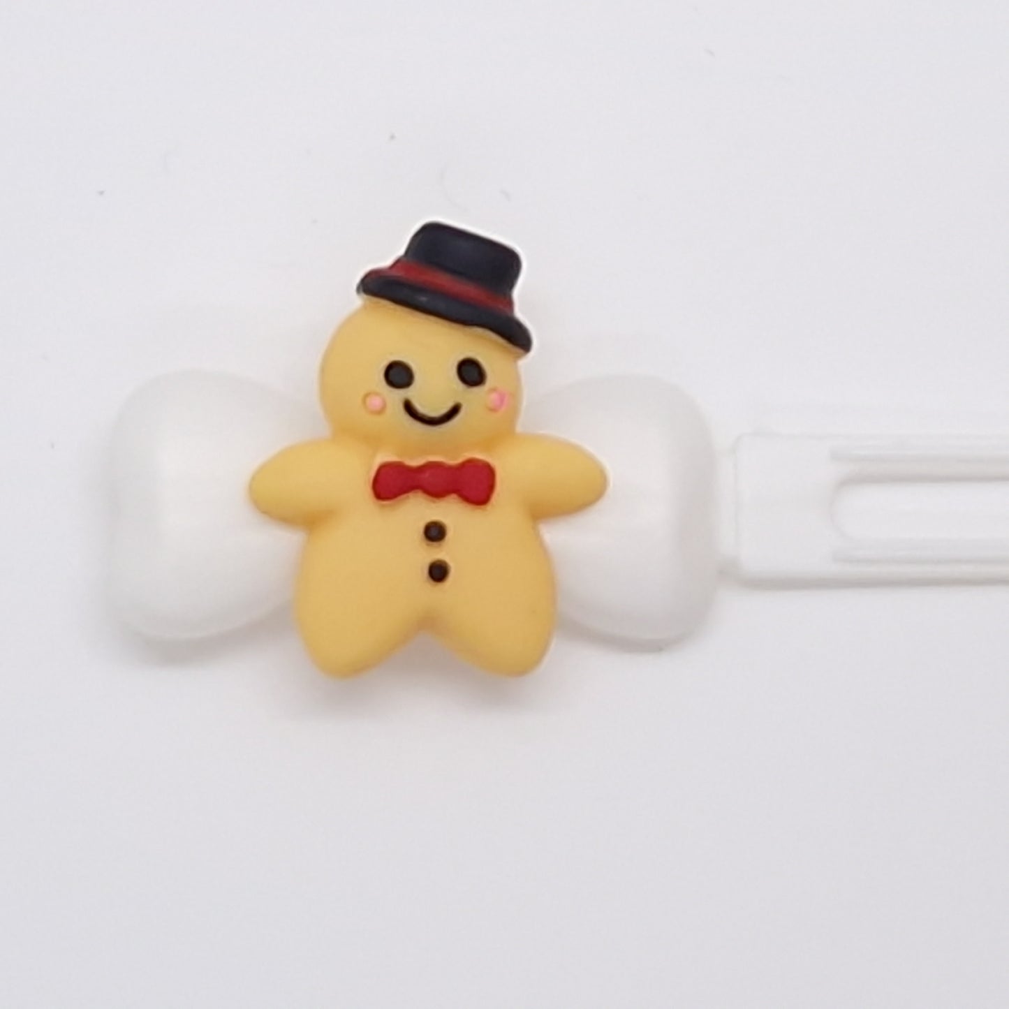 Christmas Gingerbread Barrette 4.5cm Novelty clip