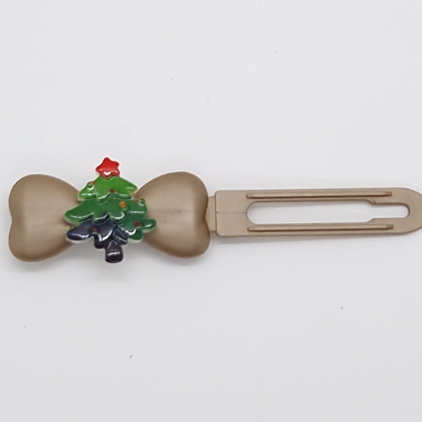 Christmas Tree Barrette 4.5cm Novelty clip