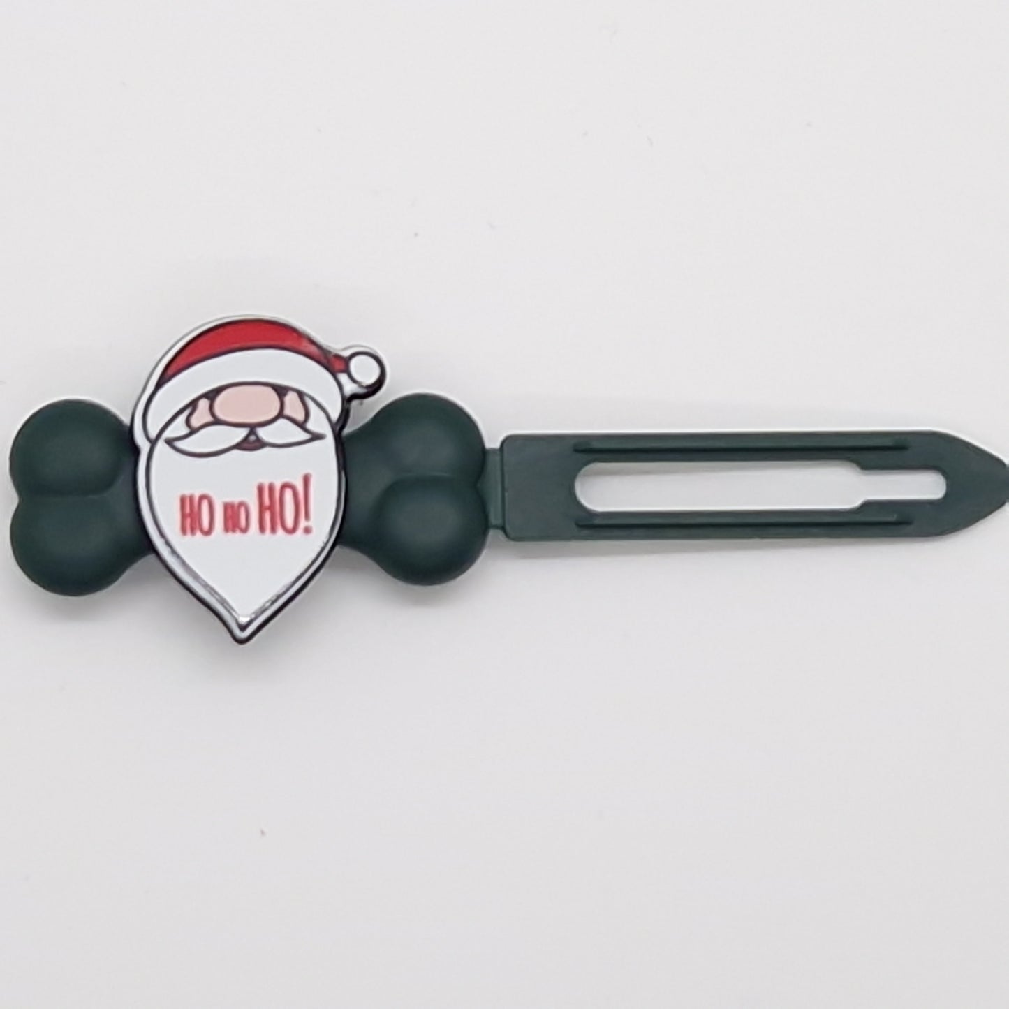 Christmas Santa Barrette 4.5cm Novelty clip