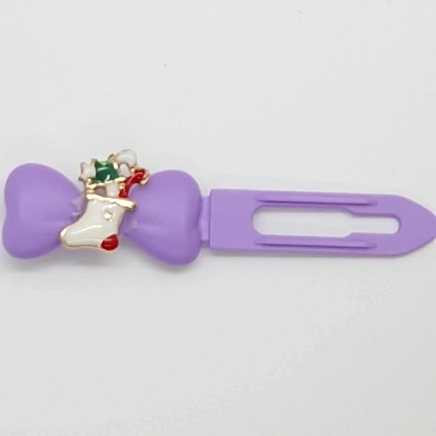 Christmas Resin Barrette on 3.5cm Novelty clip