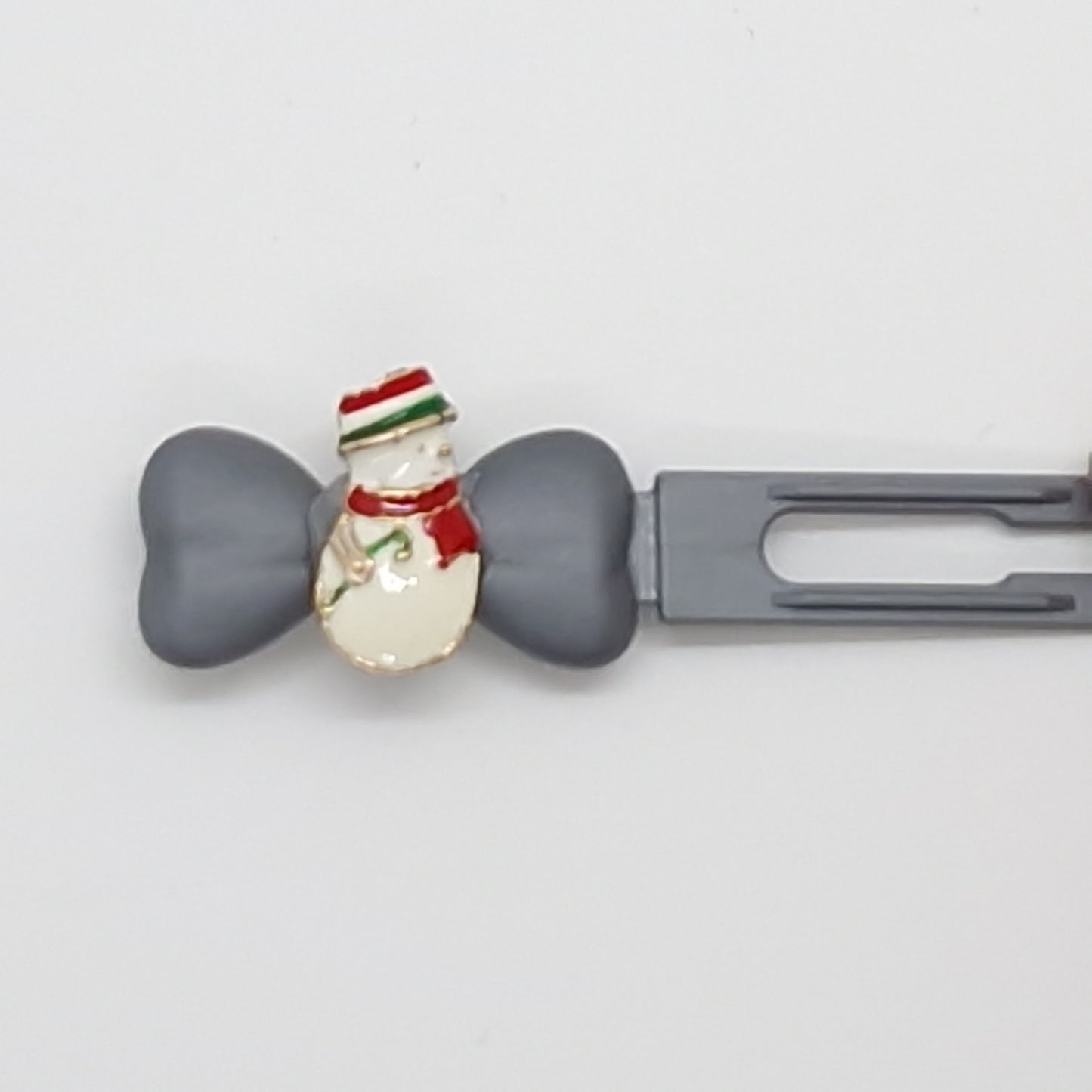 Christmas Resin Barrette on 3.5cm Novelty clip