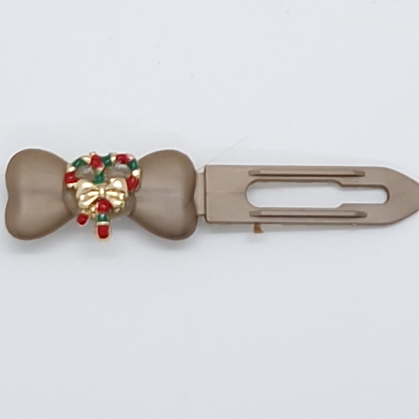 Christmas Resin Barrette on 3.5cm Novelty clip