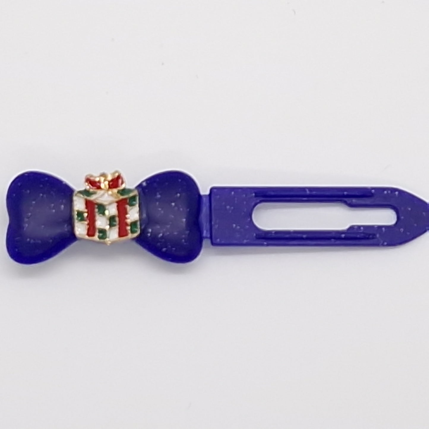 Christmas Resin Barrette on 3.5cm Novelty clip