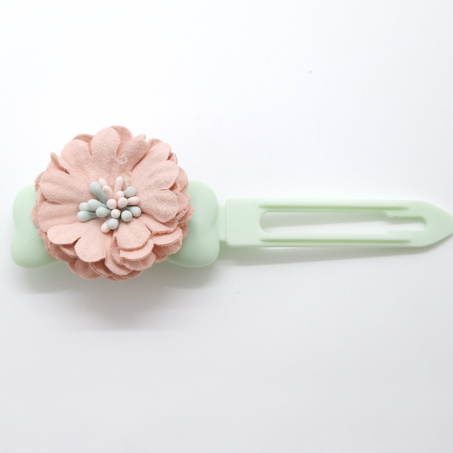 Weiche Blumen auf 4,5 cm Clip und 3,5 cm Clip