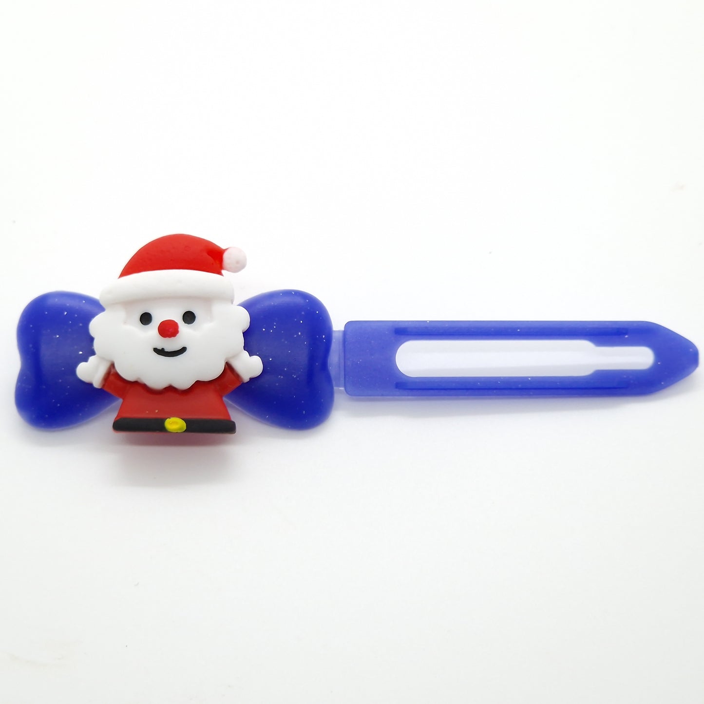 Happy Santa Claus on 3.5cm Clip