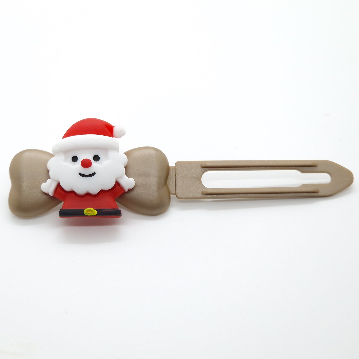 Happy Santa Claus on 3.5cm Clip