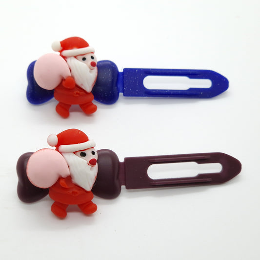 Santa Claus on 3.5cm Clip