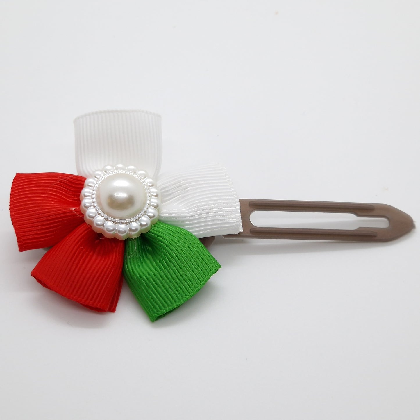 Christmas Soft Bow on 4.5cm Clip