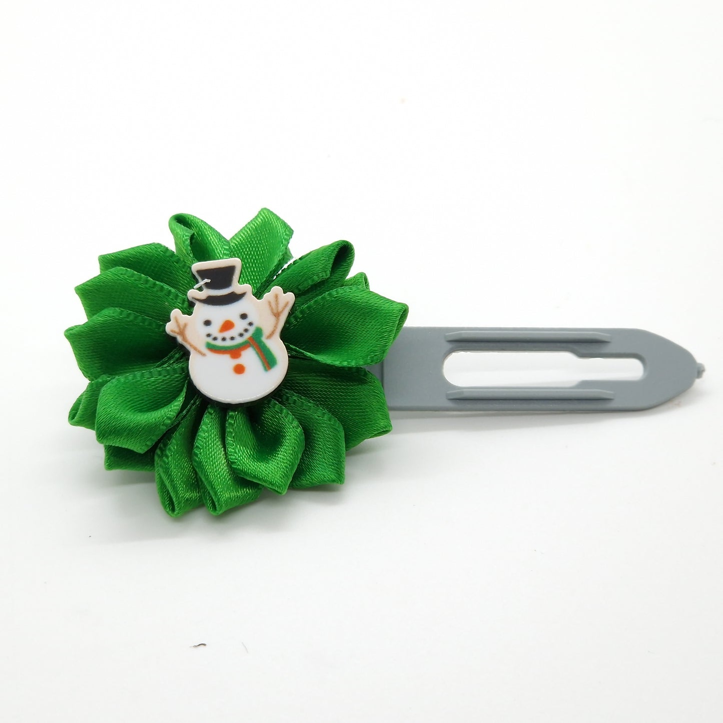 Christmas Soft Bow on 3.5cm Clip