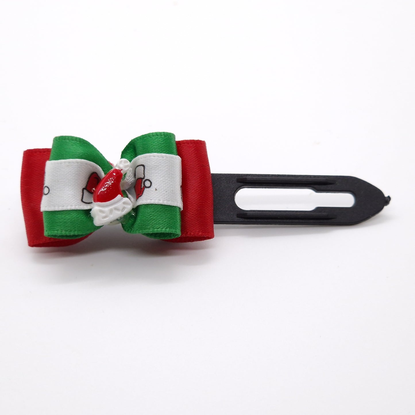 Christmas Soft Bow on 4.5cm Clip