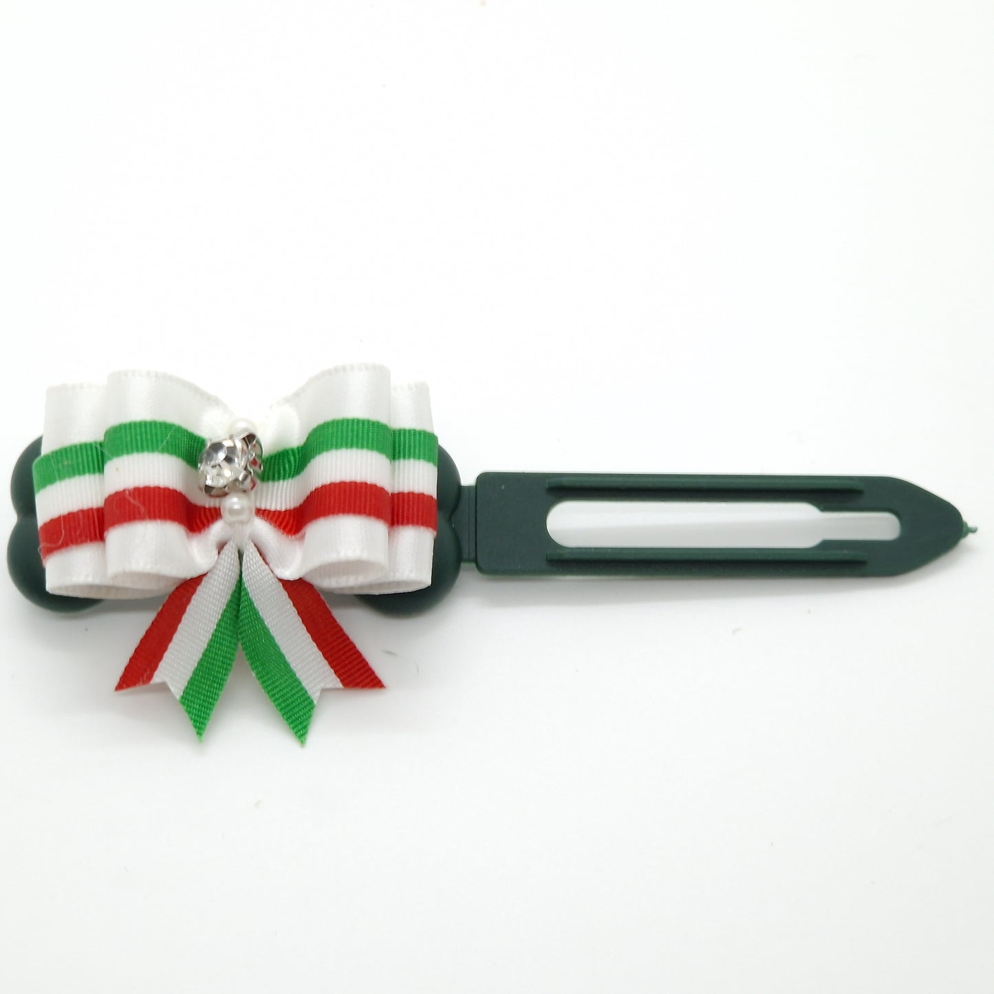 Christmas Soft Bow on 4.5cm Clip