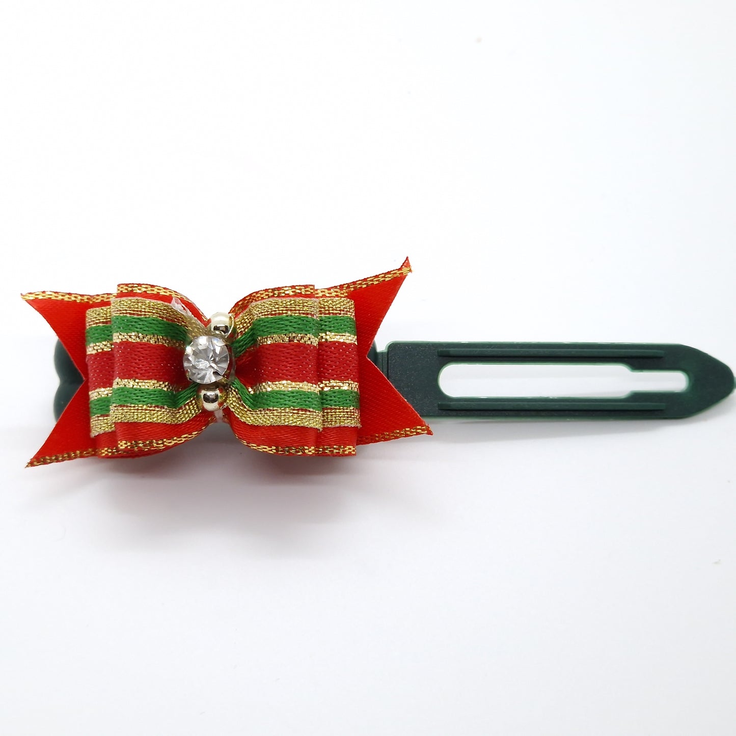 Christmas Soft Bow on 4.5cm Clip