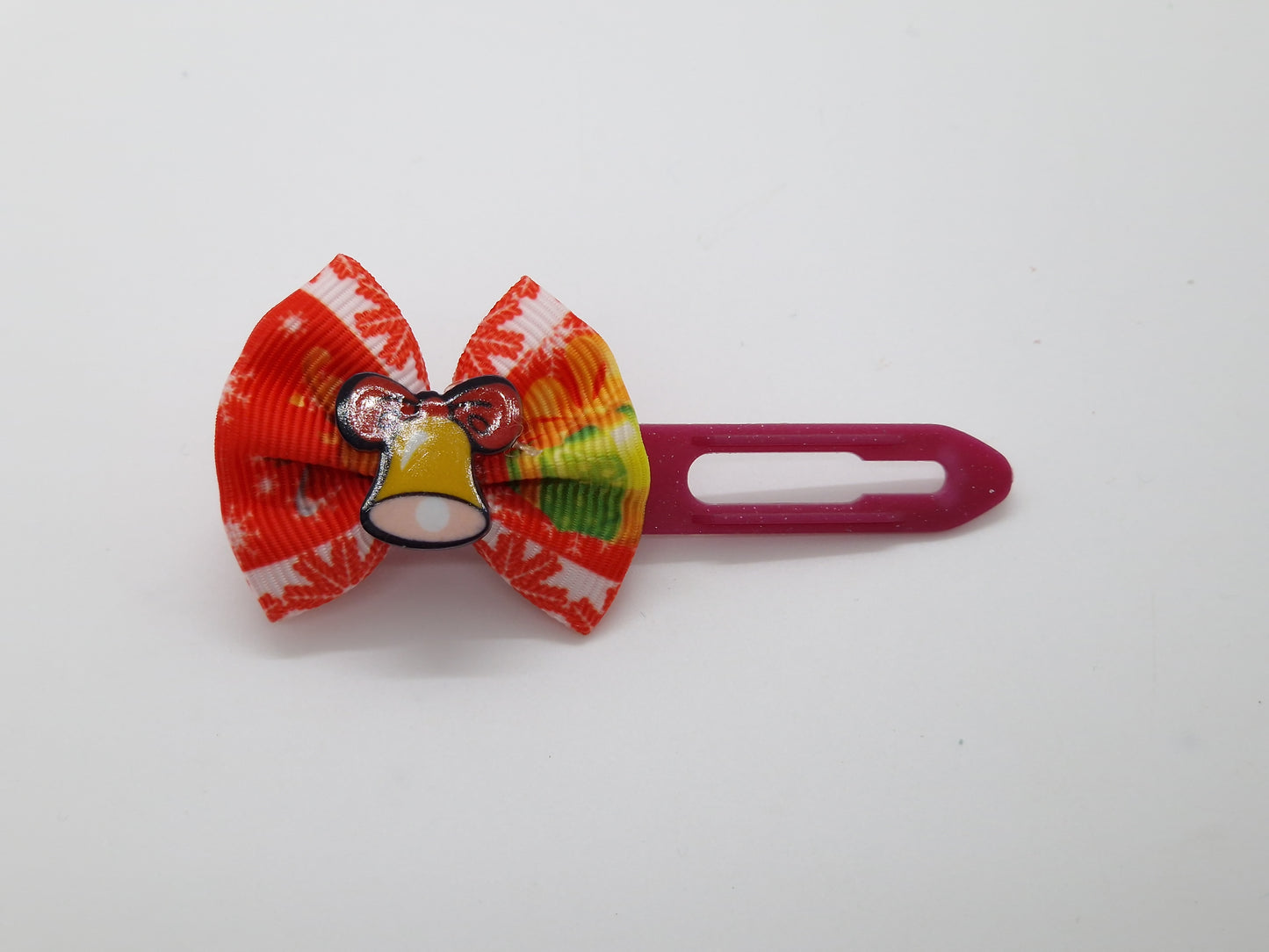 Christmas Soft Bows on 3.5cm Clips