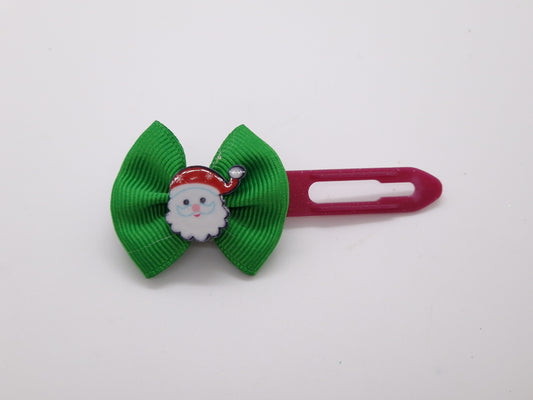 Christmas Soft Bows on 3.5cm Clips