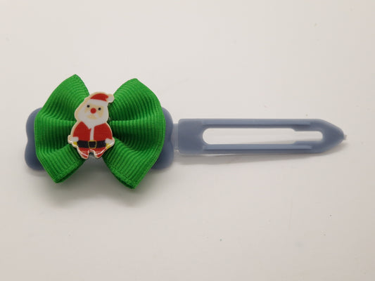 Christmas Soft Bows on 4.5cm Clips