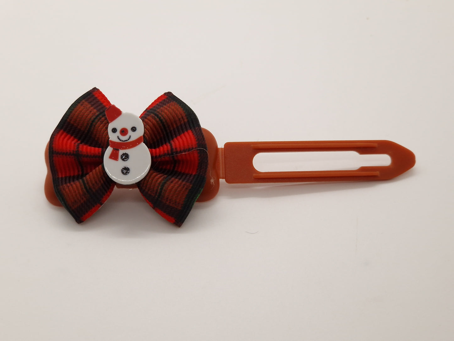 Christmas Soft Bows on 4.5cm Clips