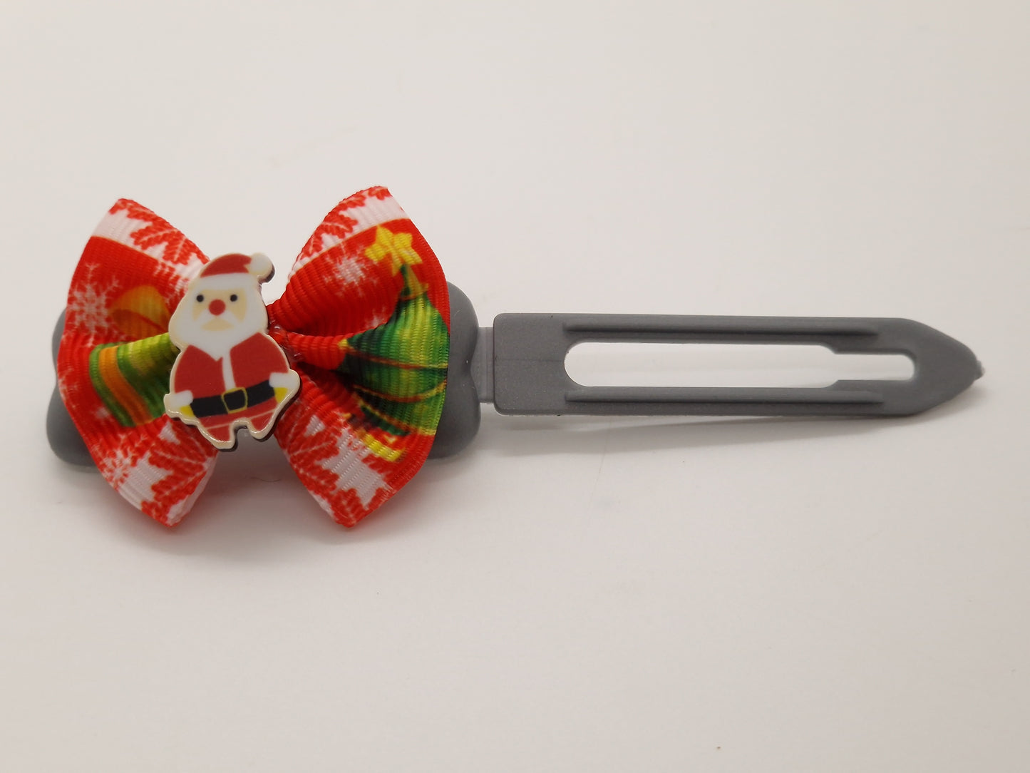 Christmas Soft Bows on 4.5cm & 3.5cm Clips