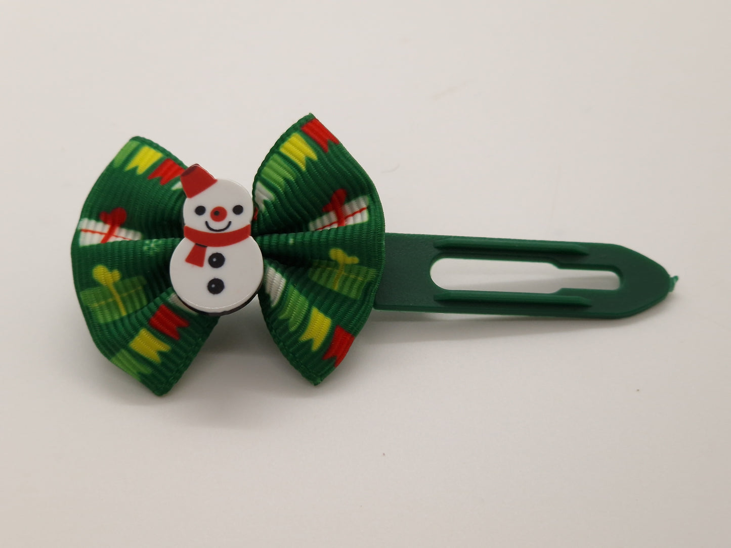 Christmas Soft Bows on 3.5cm Clips