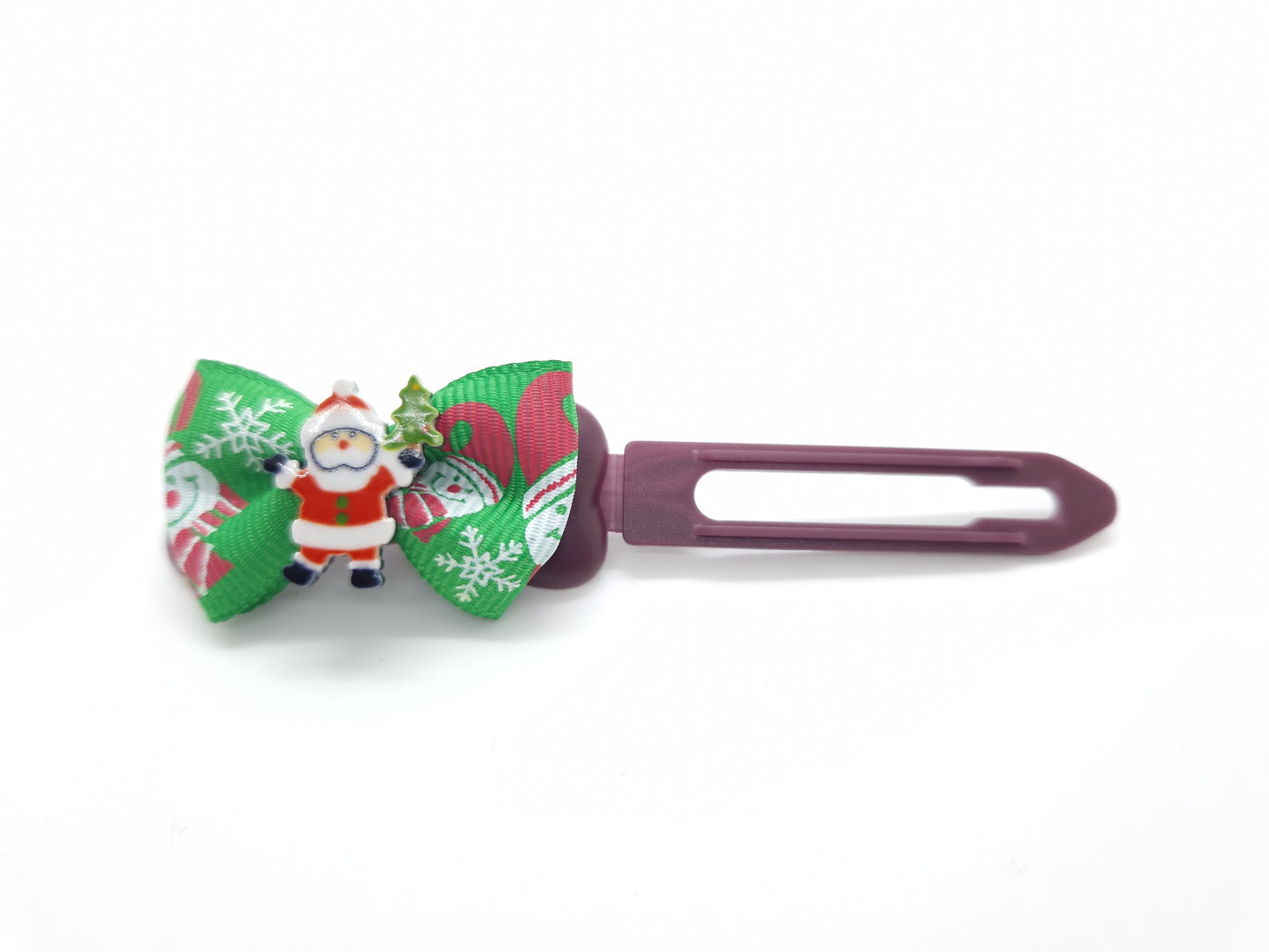 Christmas Soft Bows on 4.5cm Clips